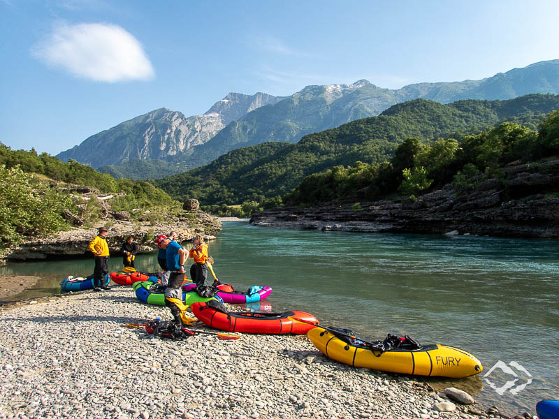 Packrafting Expeditionstour Albanien